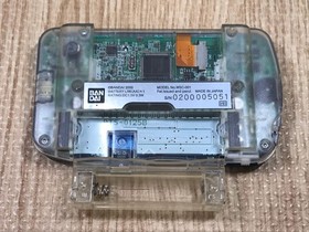 Wonder Swan Color Crystal Blue Console Japan - Tested Working LG8572