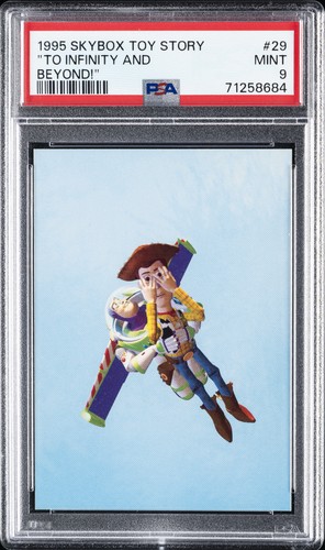 To infinity and beyond! #29 1995 SkyBox Toy Story card