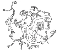Genuine GM Engine Harness 84085921