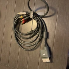 HD TV Premium RCA Composite AV A/V Cable Cord for Microsoft Xbox 360