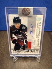 2023-24 Stanislav Svozil /99 Premier Super Rookie Patch Auto Columbus RC