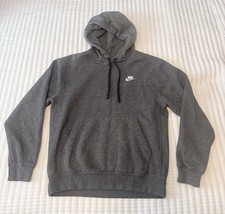 Nice  Nike Sportswear Club Fleece Men's Pullover Hoodie - Gray, Size Small