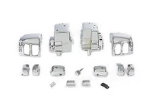 V-Twin 26-2254 Handlebar Switch Housing Kit Chrome