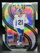 2024 Panini Select RILEY MOSS Premier Level Silver Prizm Die Cut Denver Broncos