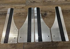 Deflecta Shield Running Board Mud Flads  Set Of 4 Stone Guards 