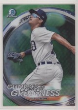 2020 Bowman Draft Glimpses of Greatness Green Refractor 16/99 Riley Greene o7m