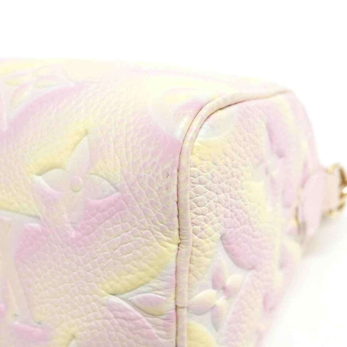 LOUIS VUITTON ピンク 手袋 Louis Vuitton Nano Speedy Duffle Mini Pink Monogram