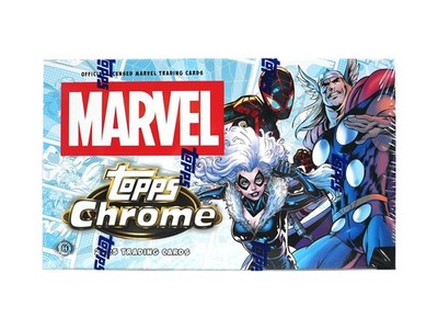 MARVEL CHROME HOBBY BOX (TOPPS 2025)
