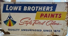 Vintage 1965 Lowe Brothers Paints