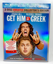 Get Him to the Greek Unrated Collector's Edition BLU-RAY Jonah Hill + Diddy 🎥🍿