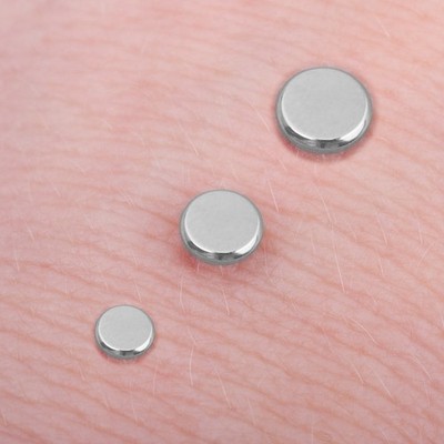 Dermal Anchor Schraub-Aufsatz Disc Platte flach Microdermal Hautanker Piercing
