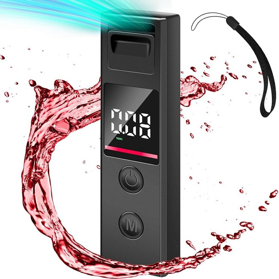 Breathalyzer, Accuracy Breathalyzers for Alcohol, Portable Alcohol ...