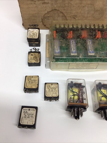 Electric Relay Lot GE Arc Suppression Sigma 8 Pin DPDT Process Systems Sentry 30 - Picture 2 of 7