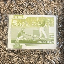 2026 Topps Series 1 Roman Anthony Yellow Printing Plate 1/1 #260 Red Sox