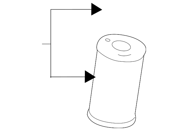 Filtro de aceite Land-Rover genuino LR073669 Foto 2 de 3