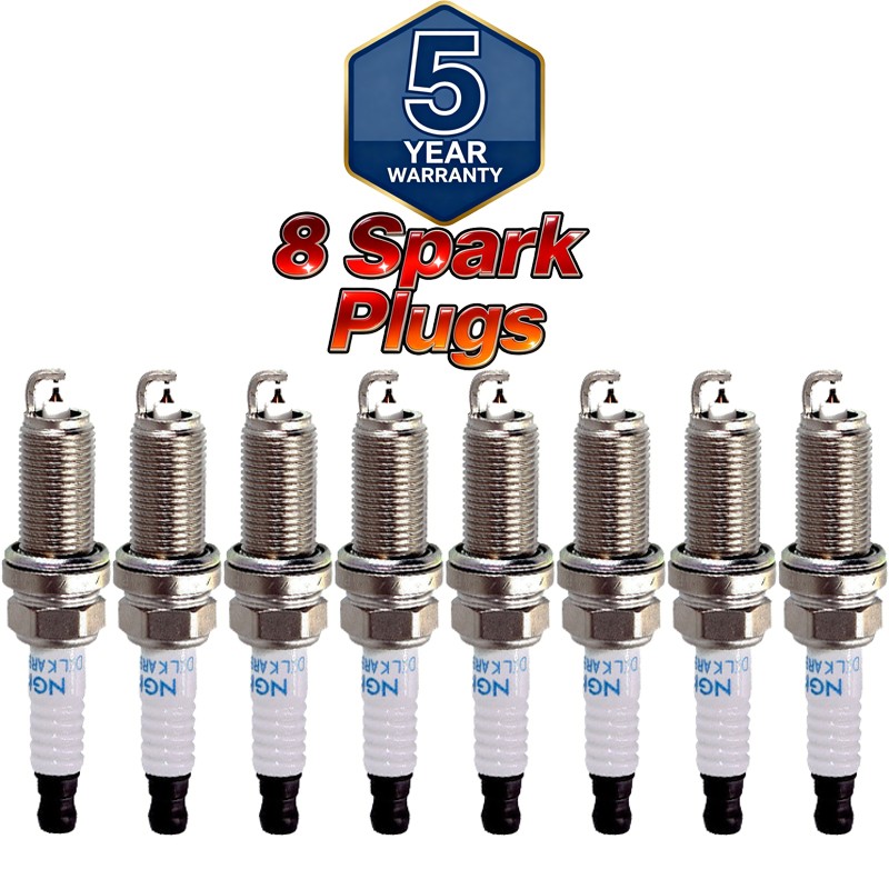 8X NGK Spark Plugs For 07-17 Nissan NV200 Altima Rogue Sentra Cube 22401-JA01B