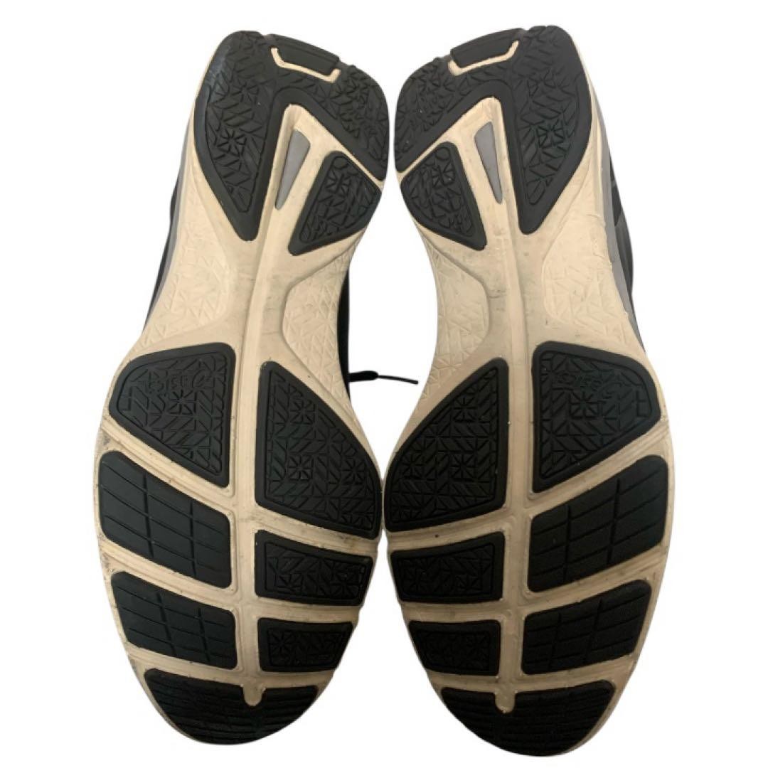 ASICS Hadashi Ride TDW553 Black Men's Sneakers 25cm 3E Good Used thumbnail 7