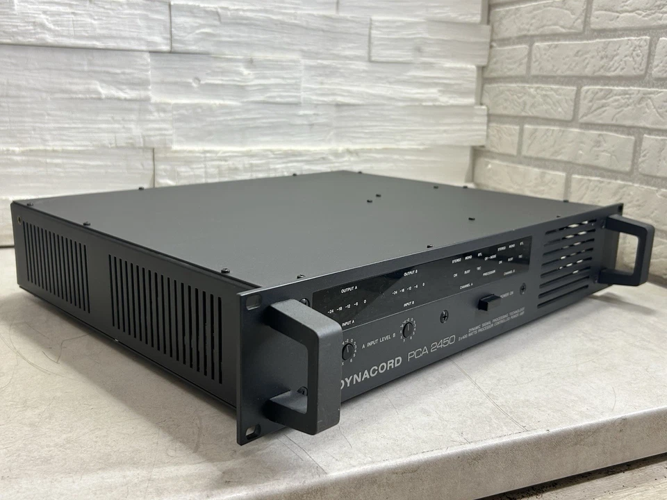 Dynacord PCA 2450 Endstufe 2x400W Power AMP - Bild 3 von 4