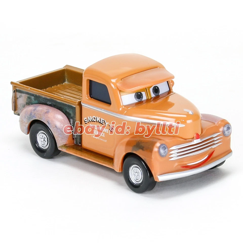 Mattel Disney Pixar Cars 3 Smokey 1:55 Diecast Car Toy, NUEVO Suelto Foto 3 de 4