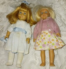 Lot Of 2 Miniature 6" American Girl Mini Dolls