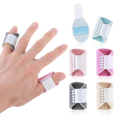 #ad 5 Pcs Trigger Finger Splint Brace for Thumb Finger Support Straightening Aid new $10.49