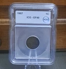1907 Indian Head Cent - ICG Certified EF40