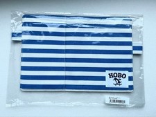 Hobonichi Techo Original A6 Size Notebook Cover Marine Border Blue White Japan