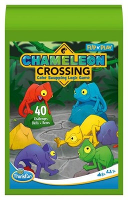 ThinkFun - Flip n Play-Chameleon Crossing Das Farbwechsel Logikspiel