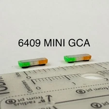 2 Pack 1/64 Mini Whelen Edge Green Clear Amber Lightbar Work Truck Security