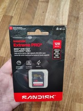 SANDISK 128GB Extreme PRO SD UHS-I Card - Up to 250MB/s Read Speed and