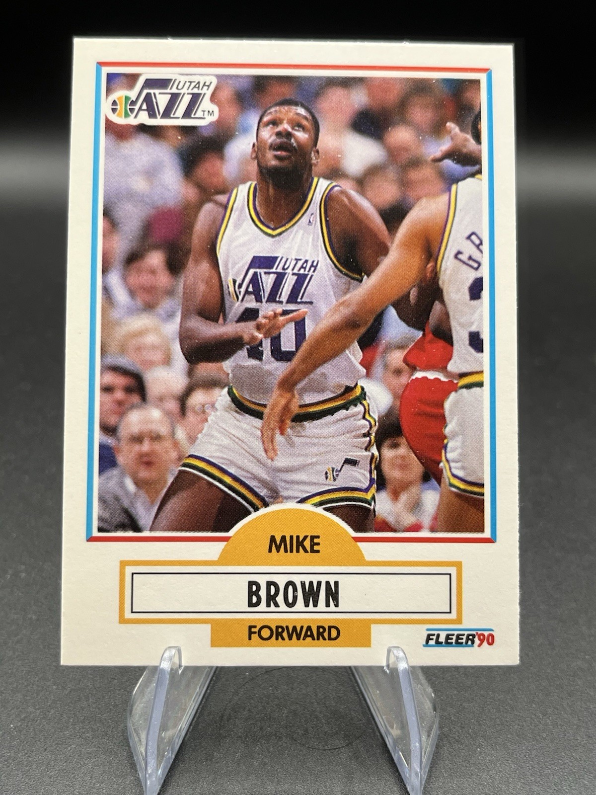 1990-91 Fleer - Mike Brown #183