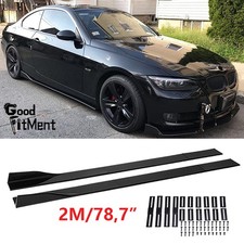 Auto Seitenschweller Schweller Sideskirts Schwarz Für 3er E46 2er M2 F87 1ER F21