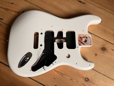 Fender Player Stratocaster Guitar Body 2022 Polar White Mexico
