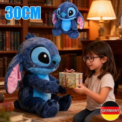 MARKENLOS 30CM Lilo Und Stitch Disney Kuscheltier Plüsch Stofftier Cuddly Kind Geschenk