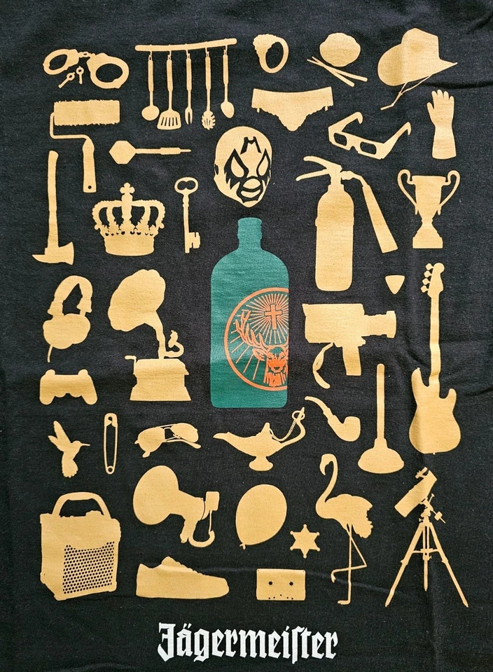 Original JÄGERMEISTER T-Shirt (schwarz, selten) Gr. L - Bild 2 von 4