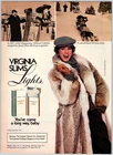 1983 WOMAN VIRGINIA SLIMS CIGARETTES Vintage 8"X11" Magazine Ad 1980's M744