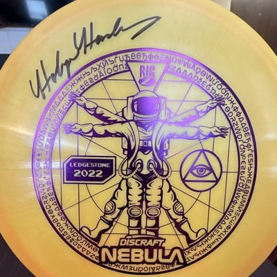 Discraft Nebula Ledgestone 2022 Premium Yellow/Orange 175-176g 5 4 0 3 SE