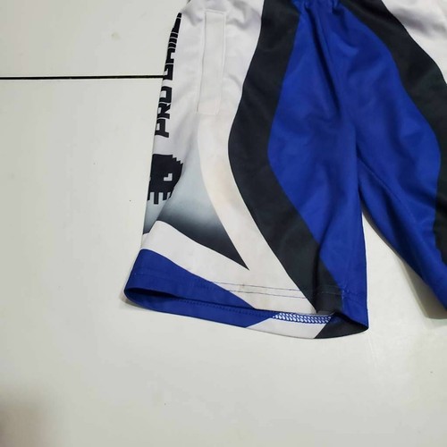 ESX360 Boys 8 Athletic Esports Pro Gamer Shorts Blue White Pocket Elastic Waist - Picture 4 of 12