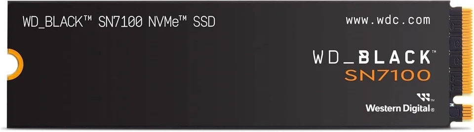 SSD Western Digital WDBLACK SN7100 1TB M.2 2280 PCIe Gen4 NVMe 7250 MB/s PS5