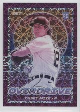 2021 Panini Chronicles Overdrive Purple Velocity Prizm Casey Mize #17 8k4