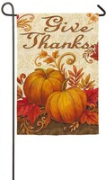 Evergreen Autumnal Thanks Suede Garden Flag 12.5 X 18 Inches on sale Evergreen Autumnal Thanks Suede Garden Flag 12.5 X 18 Inches on sale