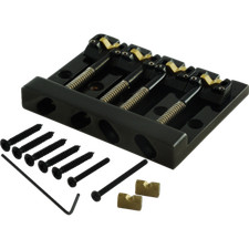 Bridge, Hipshot, 4 String KickAss  , for Bass, Color: Black