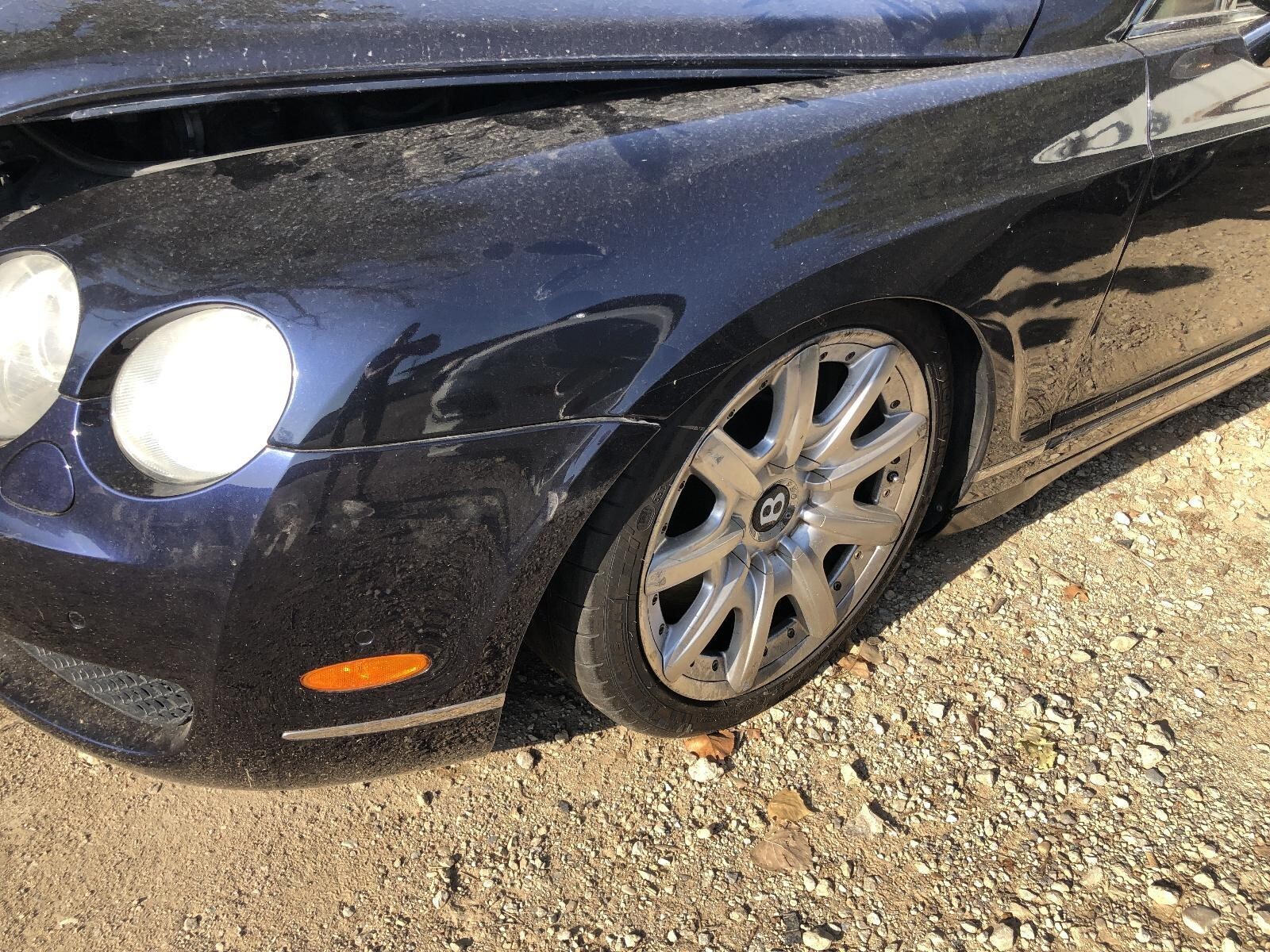 2006-2012 BENTLEY CONTINENTAL FLYING SPUR Front Fender Wing Left Driver LR5W Blu