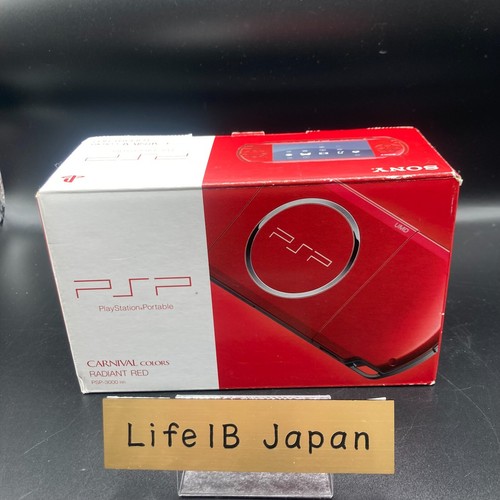 Consola portátil Sony PSP 3000 roja radiante - Sistema de juegos portátil PlayStation - Imagen 5 de 22