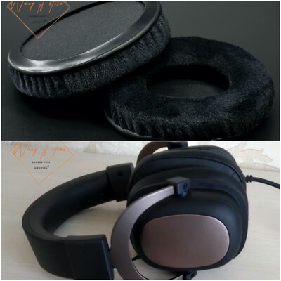 Thick Velour Velvet Ear Pads Cushion For Havit H2002D HV-H2002D Headphone