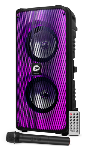 FESTI SOUND VENICE26 Mobiles Soundsystem BT 5.0 RGB-LED LCD VHF FunkmikrofonAkku - Bild 7 von 9