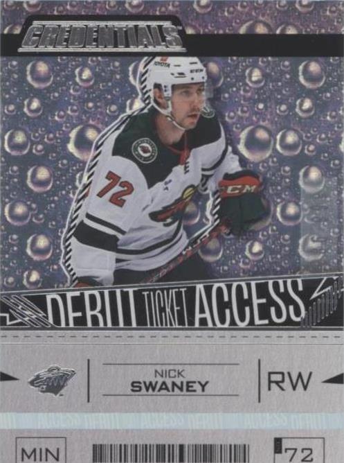 2023-24 Upper Deck Credentials - Nick Swaney #129 - 1 of 1