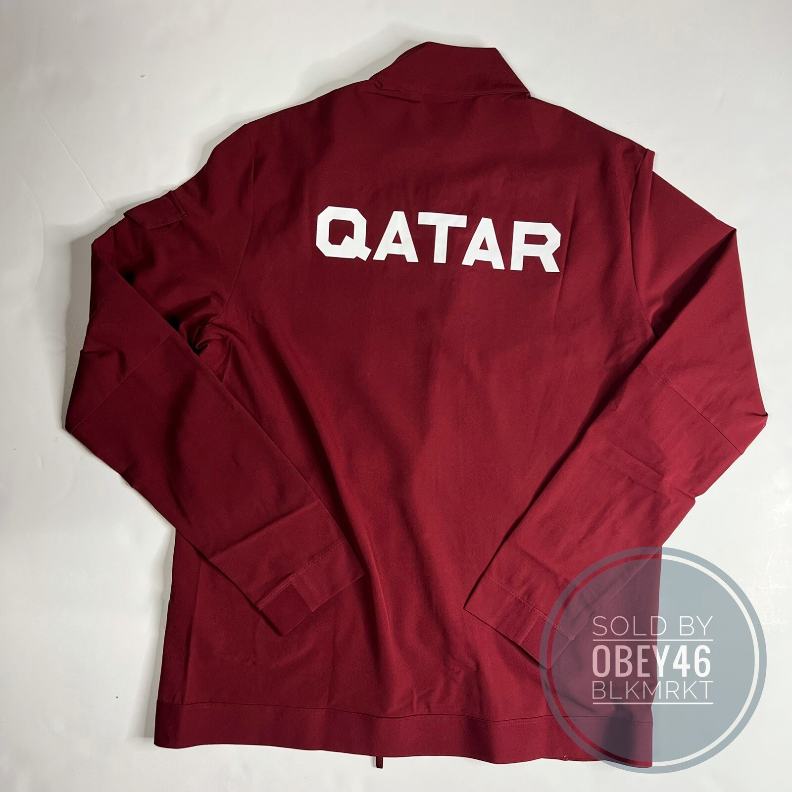 SACAI X NIKE Nike Pro Elite Team Qatar Running Podium Jacket CI8727 611 Uomo Taglia L
