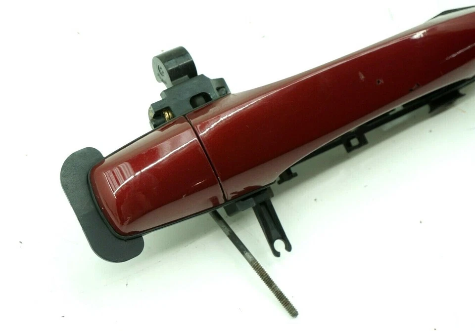 Cadillac STS 2005-2008 manija de puerta exterior trasera derecha con soporte rojo OEM Foto 2 de 4