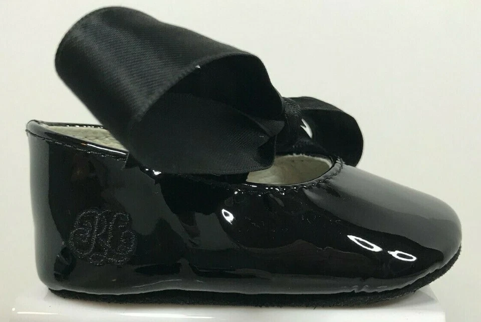 Zapatos de colección Ralph Lauren Briley charol negro talla: 1 Foto 3 de 4